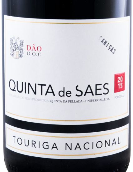 2015 Quinta de Saes Caniças Touriga Nacional red