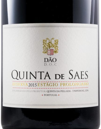 2015 Quinta de Saes Estágio Prolongado Reserva tinto