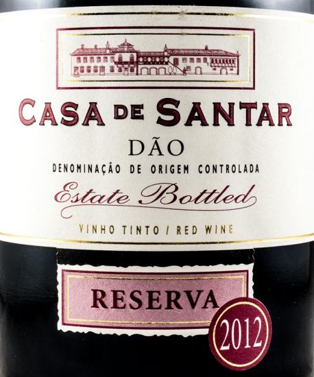 2012 Casa de Santar Reserva red