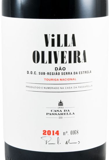 2014 Casa da Passarella Villa Oliveira red