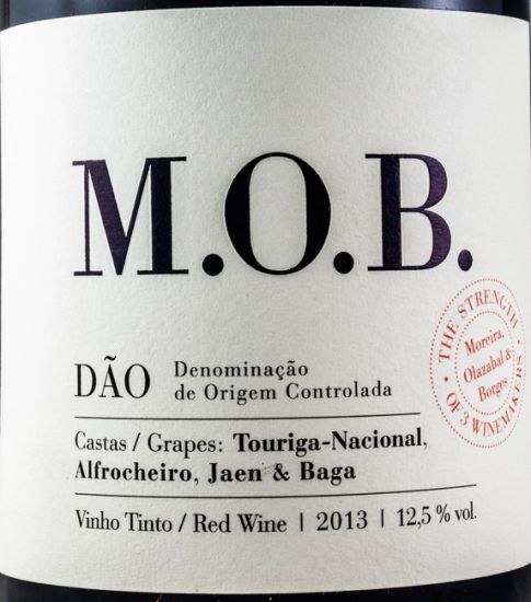 2013 Moreira, Olazabal & Borges MOB tinto