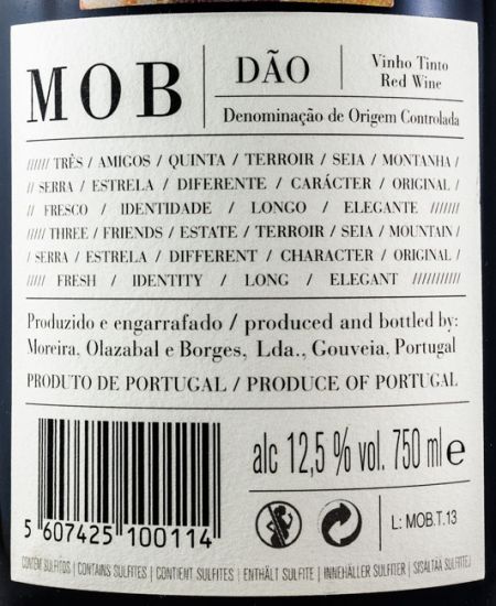 2013 Moreira, Olazabal & Borges MOB tinto