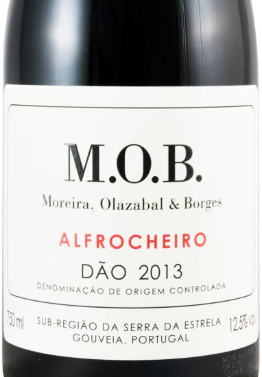 2013 Moreira, Olazabal & Borges MOB Alfrocheiro red