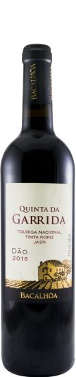 2016 Quinta da Garrida red