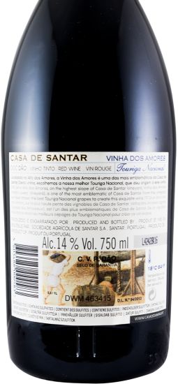 2011 Casa de Santar Vinha dos Amores Touriga Nacional red