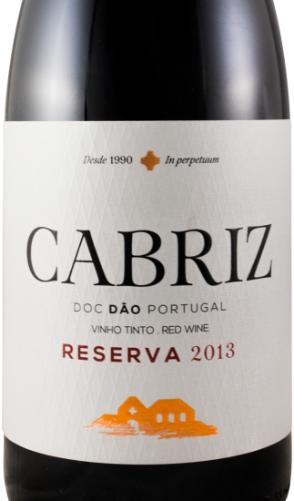 2013 Cabriz Reserva red
