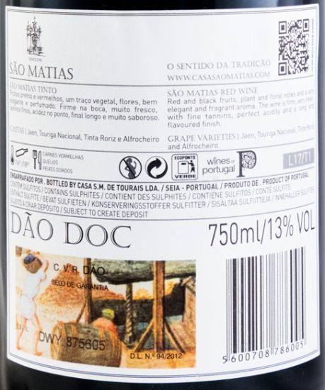 2014 São Matias tinto