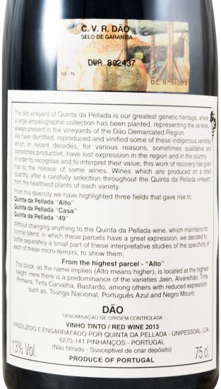 2013 Quinta da Pellada Alto red