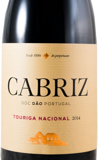 2014 Cabriz Touriga Nacional red