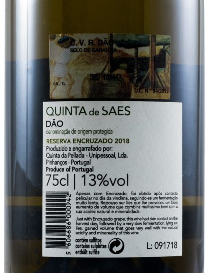 2018 Quinta de Saes Encruzado white