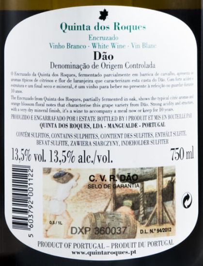 2016 Quinta dos Roques Encruzado white