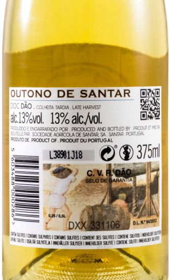 2013 Casa de Santar Outono de Santar Late Harvest white 37.5cl