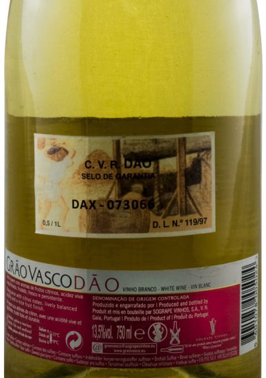 2011 Grão Vasco Encruzado/Bical/Malvasia Fina branco