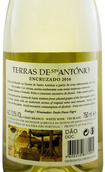 2016 Terras de Santo António Encruzado branco