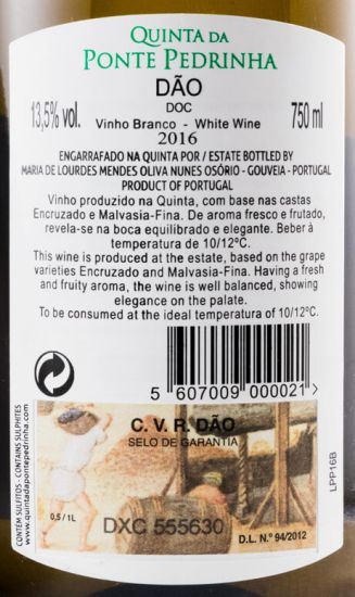 2016 Quinta da Ponte Pedrinha white