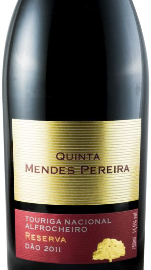 2011 Quinta Mendes Pereira Reserva Touriga Nacional + Alfrocheiro red