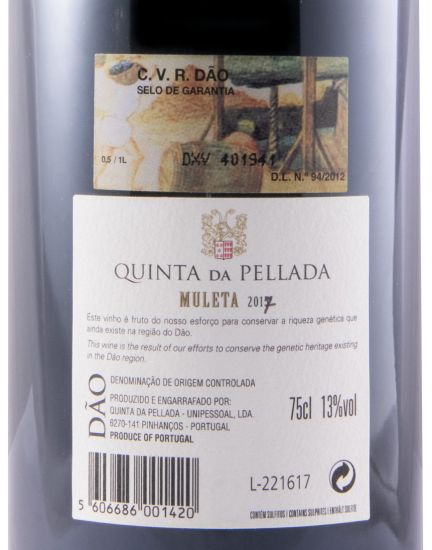 2017 Quinta da Pellada Muleta red