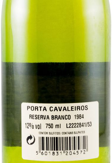 1984 Porta dos Cavaleiros Reserva Seleccionada branco