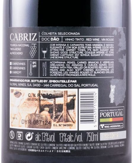 2017 Cabriz Colheita Seleccionada red