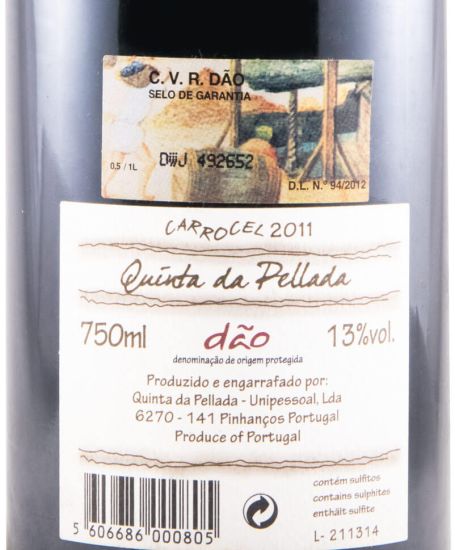 2011 Quinta da Pellada Carrocel red