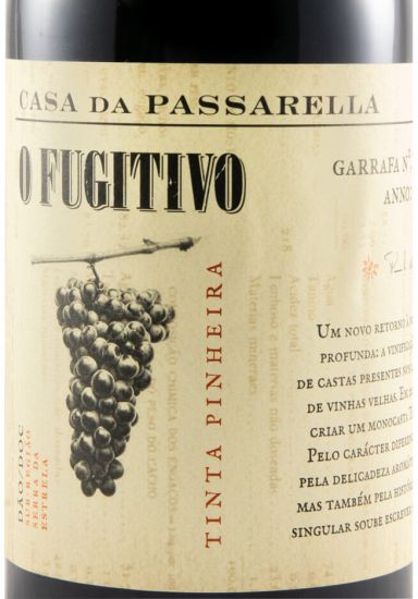 2017 Casa da Passarella O Fugitivo Tinta Pinheira tinto