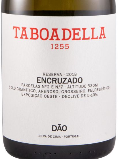 2018 Taboadella Encruzado Reserva branco