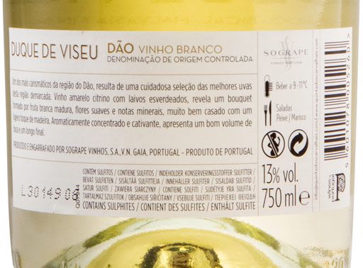 2019 Duque de Viseu white