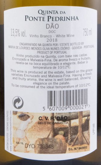 2018 Quinta da Ponte Pedrinha white