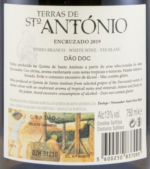 2019 Terras de Santo António Encruzado branco