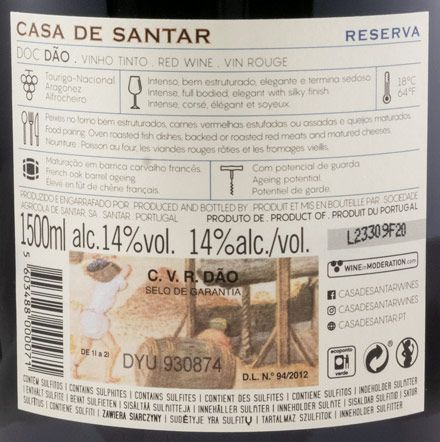 2014 Casa de Santar Reserva tinto 1,5L