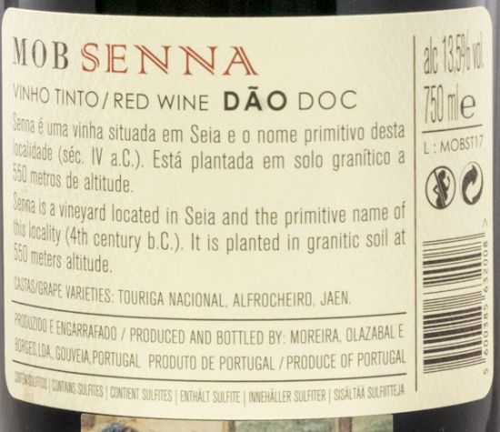 2017 Moreira, Olazabal & Borges MOB Senna tinto