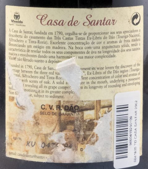 2002 Casa de Santar tinto