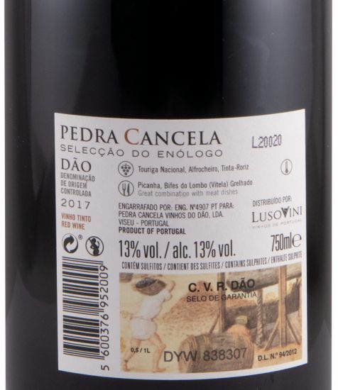 2017 Pedra Cancela Selecção do Enólogo red