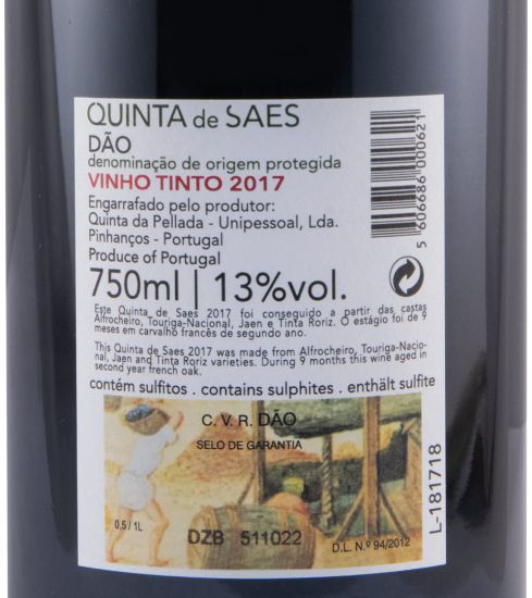 2017 Quinta de Saes tinto