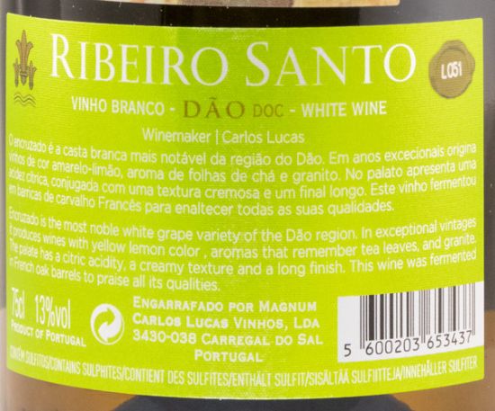 2020 Ribeiro Santo Encruzado white