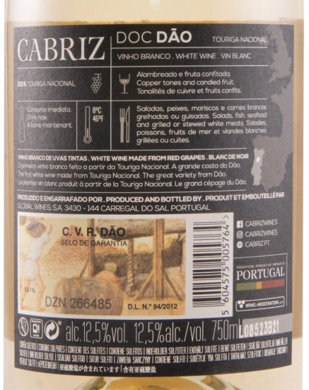 2019 Cabriz Touriga Nacional branco