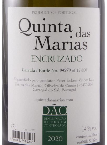 2020 Quinta das Marias Encruzado branco