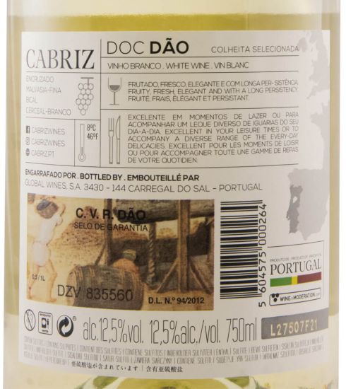 2020 Cabriz Colheita Seleccionada white