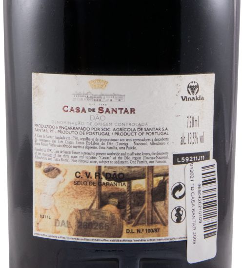 2009 Casa de Santar tinto