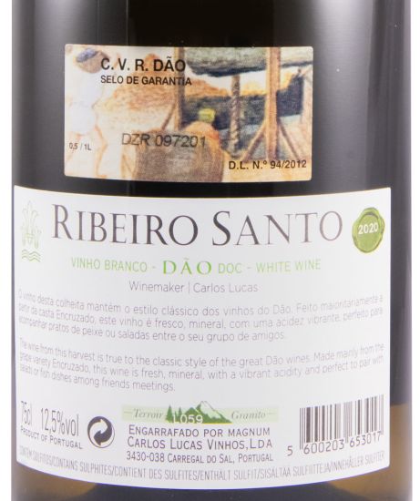 2020 Ribeiro Santo branco