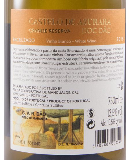 2018 Castelo de Azurara Encruzado Grande Reserva branco