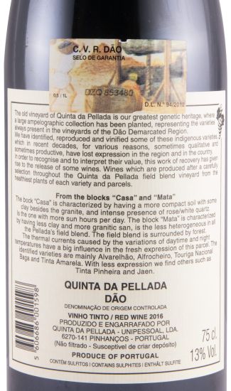 2016 Quinta da Pellada tinto