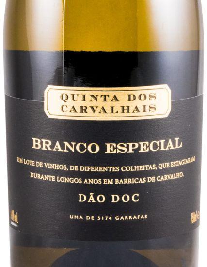 Quinta dos Carvalhais Branco Especial branco (engarrafado em 2019)