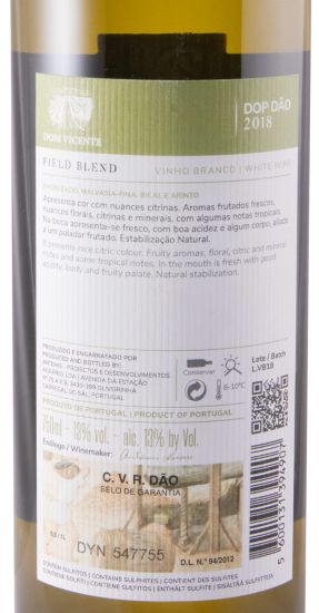 2018 Dom Vicente Field Blend branco