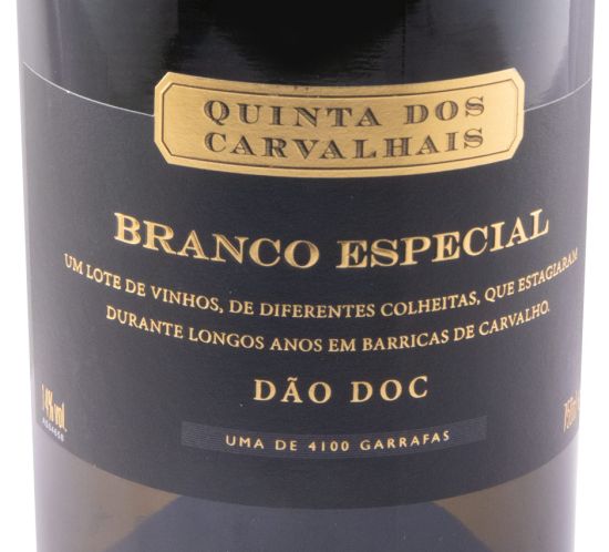 Quinta dos Carvalhais Branco Especial branco (engarrafado em 2021)