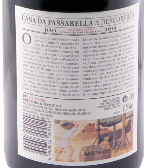2019 Casa da Passarella A Descoberta red