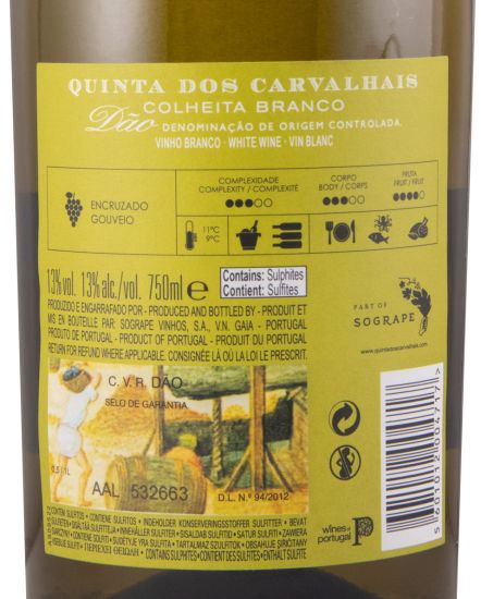 2021 Quinta dos Carvalhais Colheita branco