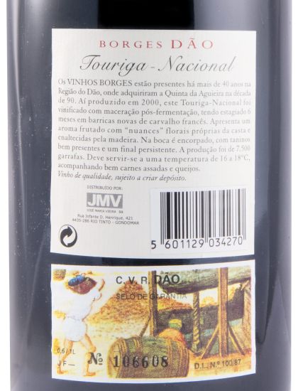 2000 Borges Touriga Nacional red