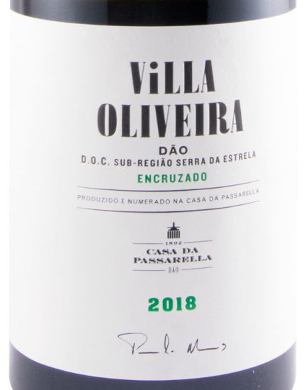 2018 Casa da Passarella Villa Oliveira Encruzado white