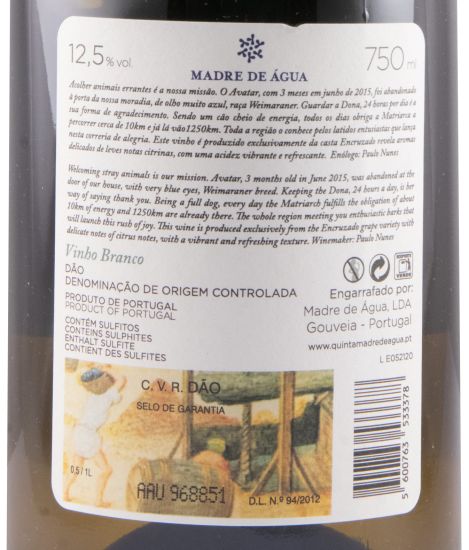 2020 Madre de Água Terras Encruzado white